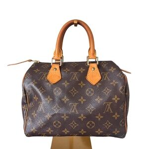 Sold‼️ Louis Vuitton Brown Monogram Speedy 25